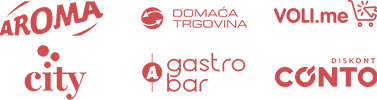 Lanci u Crnoj Gori: Voli, Domaća Trgovina, Aroma, City, Gastro Bar, Conto